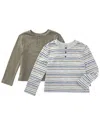 Splendid 2pk Henley In Multi