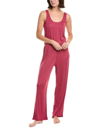 Splendid 3pc Lounge Set In Red