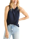 Splendid Acadia Slub Cotton Tank In Navy