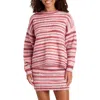 Splendid Acadia Stripe Sweater In Holly Multi