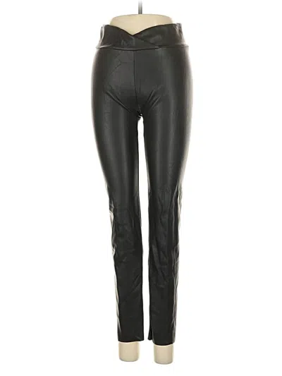 Pre-owned Splendid Active Pants In Black