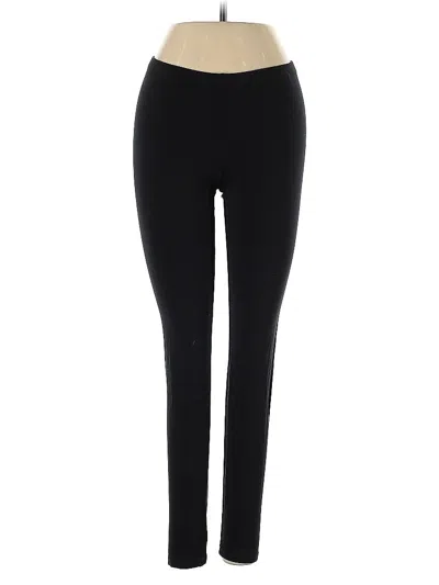 Pre-owned Splendid Active Pants In Black