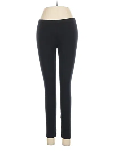 Pre-owned Splendid Active Pants In Black