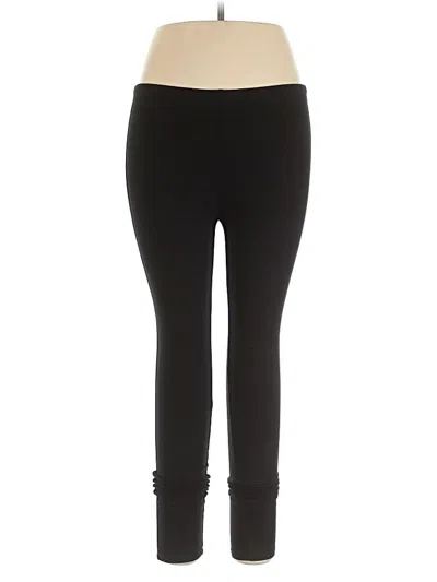 Pre-owned Splendid Active Pants In Black
