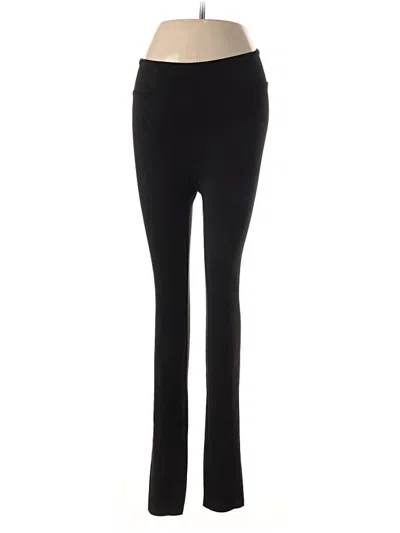 Pre-owned Splendid Active Pants In Black