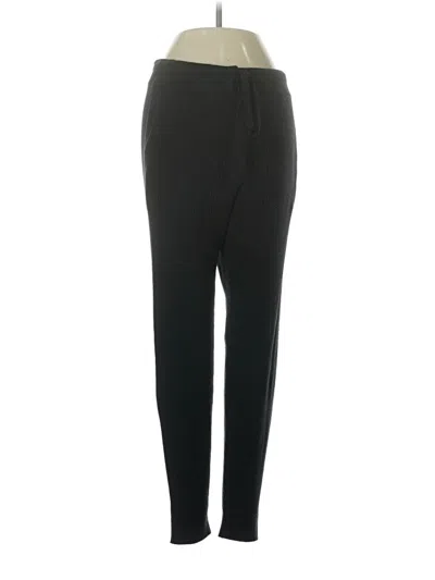 Pre-owned Splendid Active Pants In Black