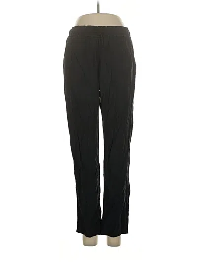 Pre-owned Splendid Active Pants In Black