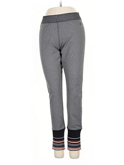 Pre-owned Splendid Active Pants In Gray