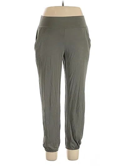 Pre-owned Splendid Active Pants In Green