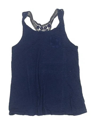 Pre-owned Splendid Kids' Active Tank Top In Blue