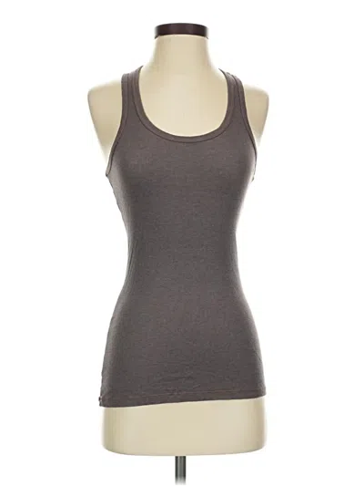 Pre-owned Splendid Active Tank Top In Gray