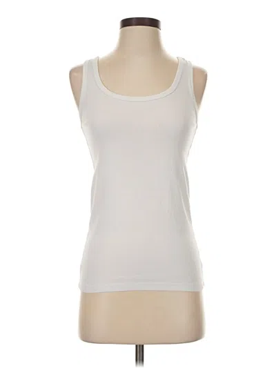 Pre-owned Splendid Active Tank Top In Ivory