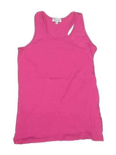 Pre-owned Splendid Kids' Active Tank Top In Pink