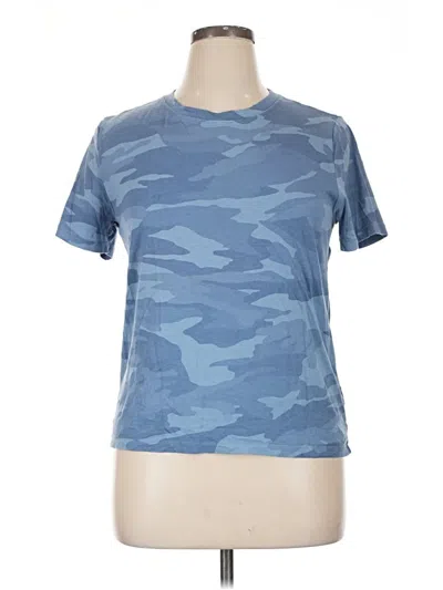 Pre-owned Splendid Active T-shirt In Blue