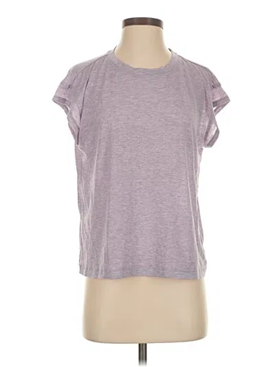 Pre-owned Splendid Active T-shirt In Purple