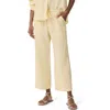 Splendid Adele Cotton Gauze Drawstring Pants In Limoncello