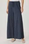 Splendid Air Burnout Drawstring Pants In Brown