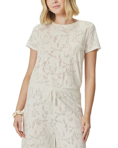 Splendid Air Burnout Tee In Shell Windswept
