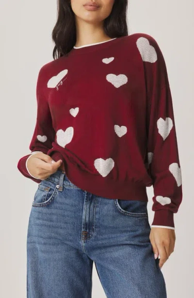 Splendid All The Love Cotton Blend Sweater In Multi
