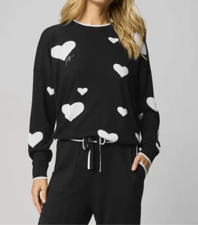 Splendid All The Love Sweater In Black