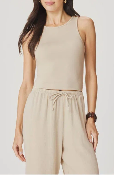 Splendid Amaya Scoop Neck Tank In Neutral