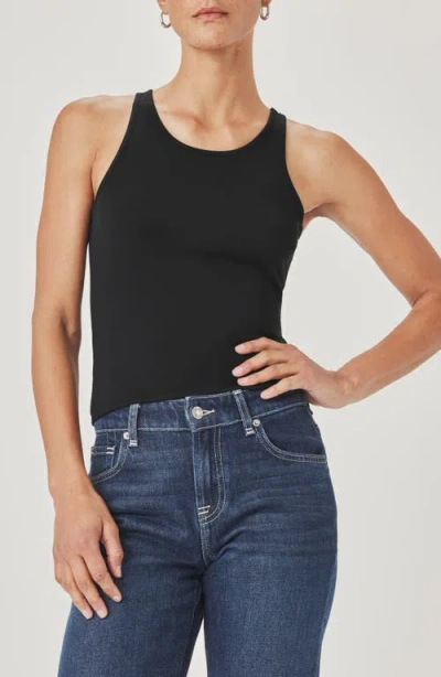 Splendid Amaya Scoop Neck Tank In Black