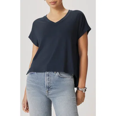 Splendid Amaya V-neck T-shirt In Blue