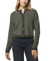 Splendid Amber Stripe Crop Cardigan