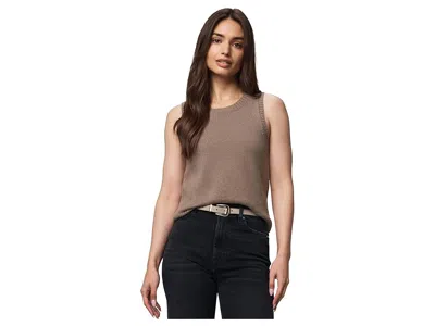 Splendid Amber Sweater Tank Top In Brown