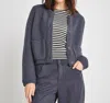 Splendid Andrea Patch Pocket Cropped Cardigan