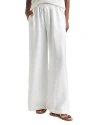 Splendid Angie Crop Palazzo Pants In White