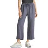 Splendid Angie Crop Wide Leg Pants In Blue