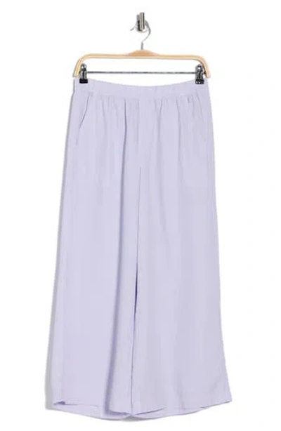 Splendid Angie Cropped Palazzo Pants In Purple