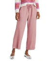 Splendid Angie Cropped Wide Leg Pants In Lotus