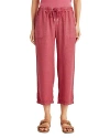 Splendid Angie Crop Wide Leg Pants In Rossa
