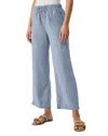 Splendid Gianna Drawstring Straight Leg Pants In Seaport