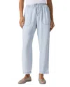 Splendid Angie Indigo Straight Leg Pants In Bleached Indigo