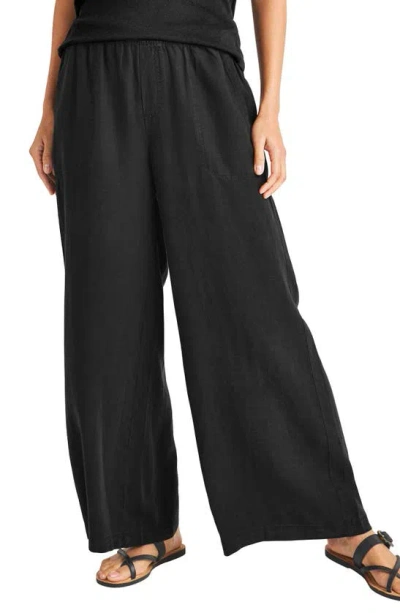 Splendid Angie Palazzo Pants In Black
