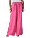 Splendid Angie Crop Linen-blend Palazzo Pant