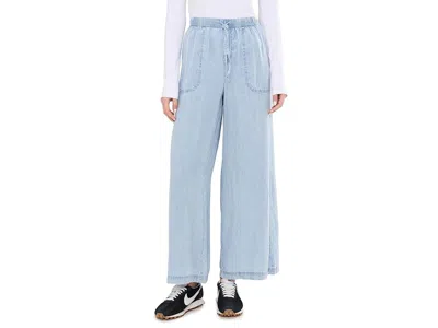 Splendid Angie Palazzo Pants In Blue