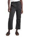 Splendid Gianna Crop Drawstring Pants In Lead