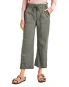 Splendid Gianna Crop Drawstring Pants In Soft Vob