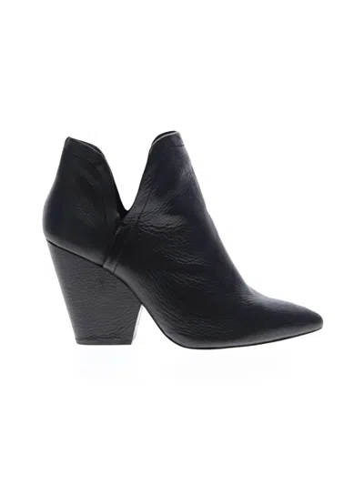 Pre-owned Splendid Ankle Boots In Black