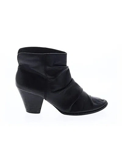 Pre-owned Splendid Ankle Boots In Black