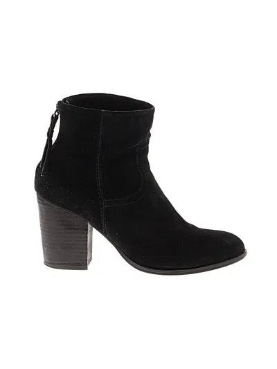 Pre-owned Splendid Ankle Boots In Black