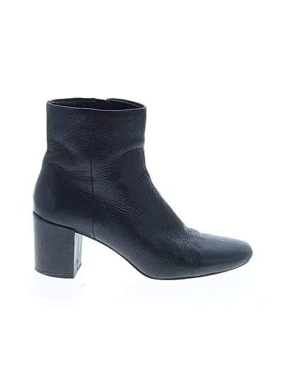Pre-owned Splendid Ankle Boots In Black