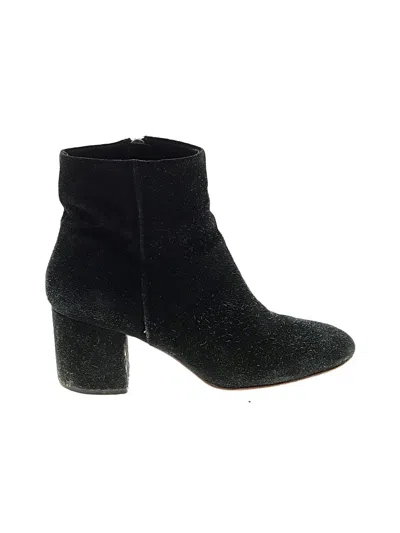 Pre-owned Splendid Ankle Boots In Black
