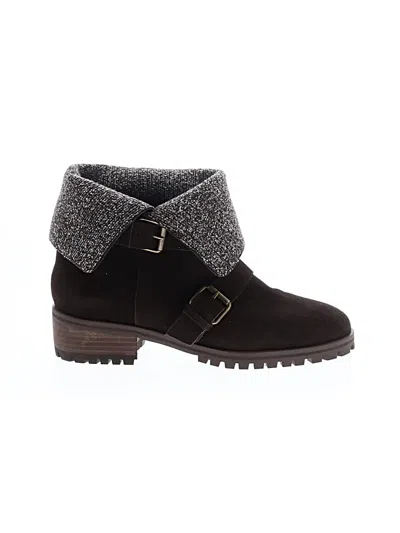 Pre-owned Splendid Ankle Boots In Brown