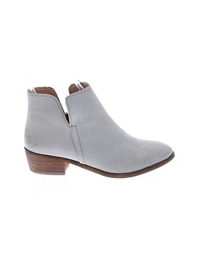 Pre-owned Splendid Ankle Boots In Gray