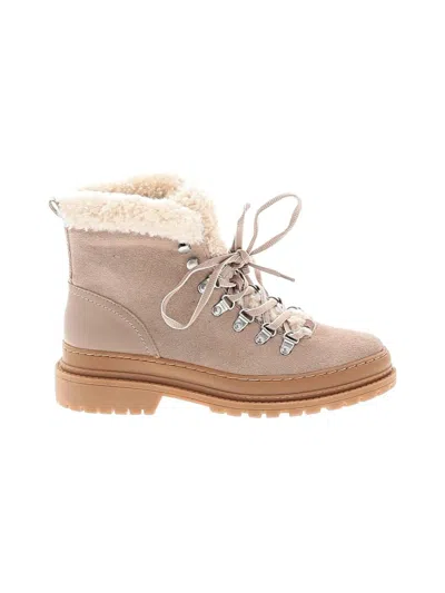 Pre-owned Splendid Ankle Boots In Tan